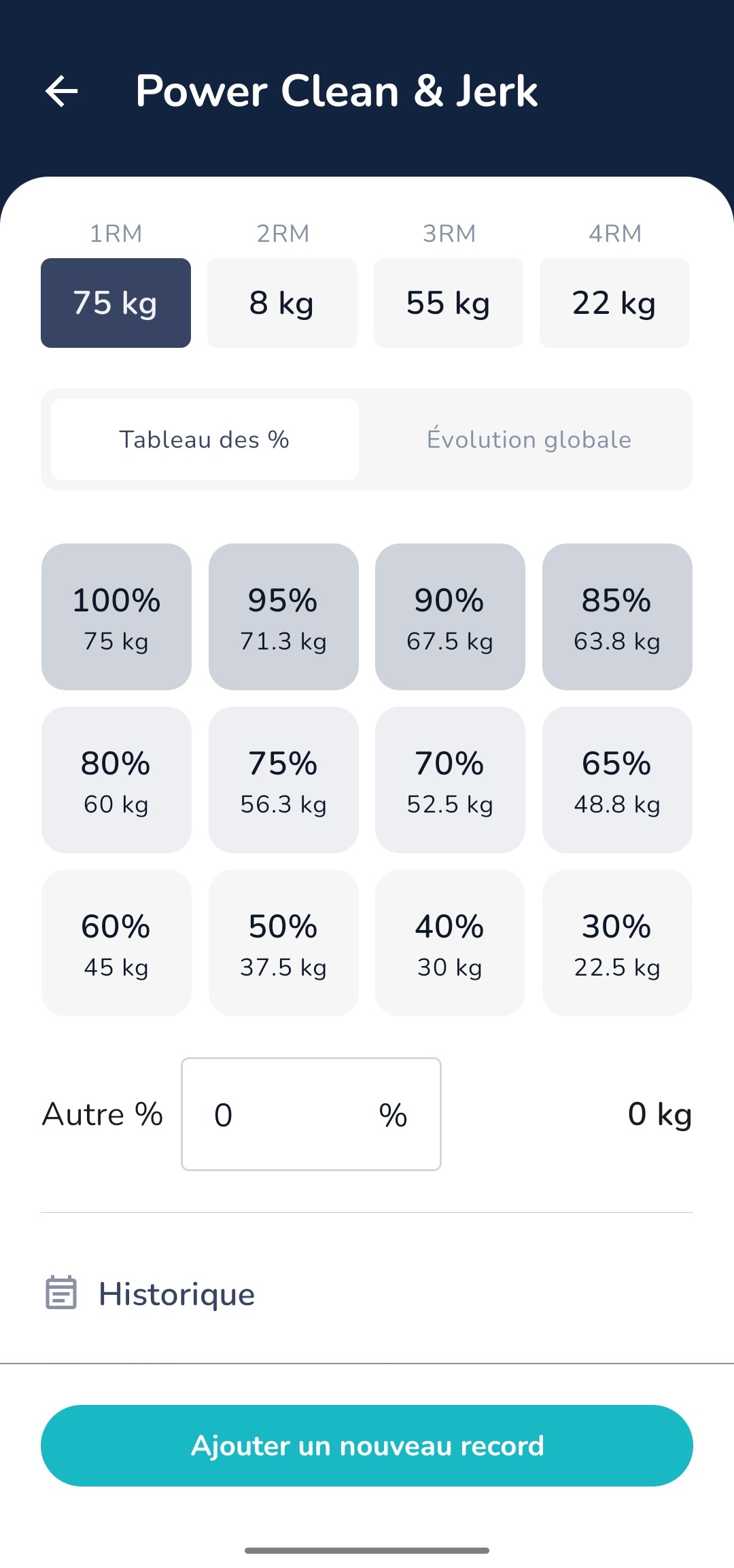 App Sppote — écran 3