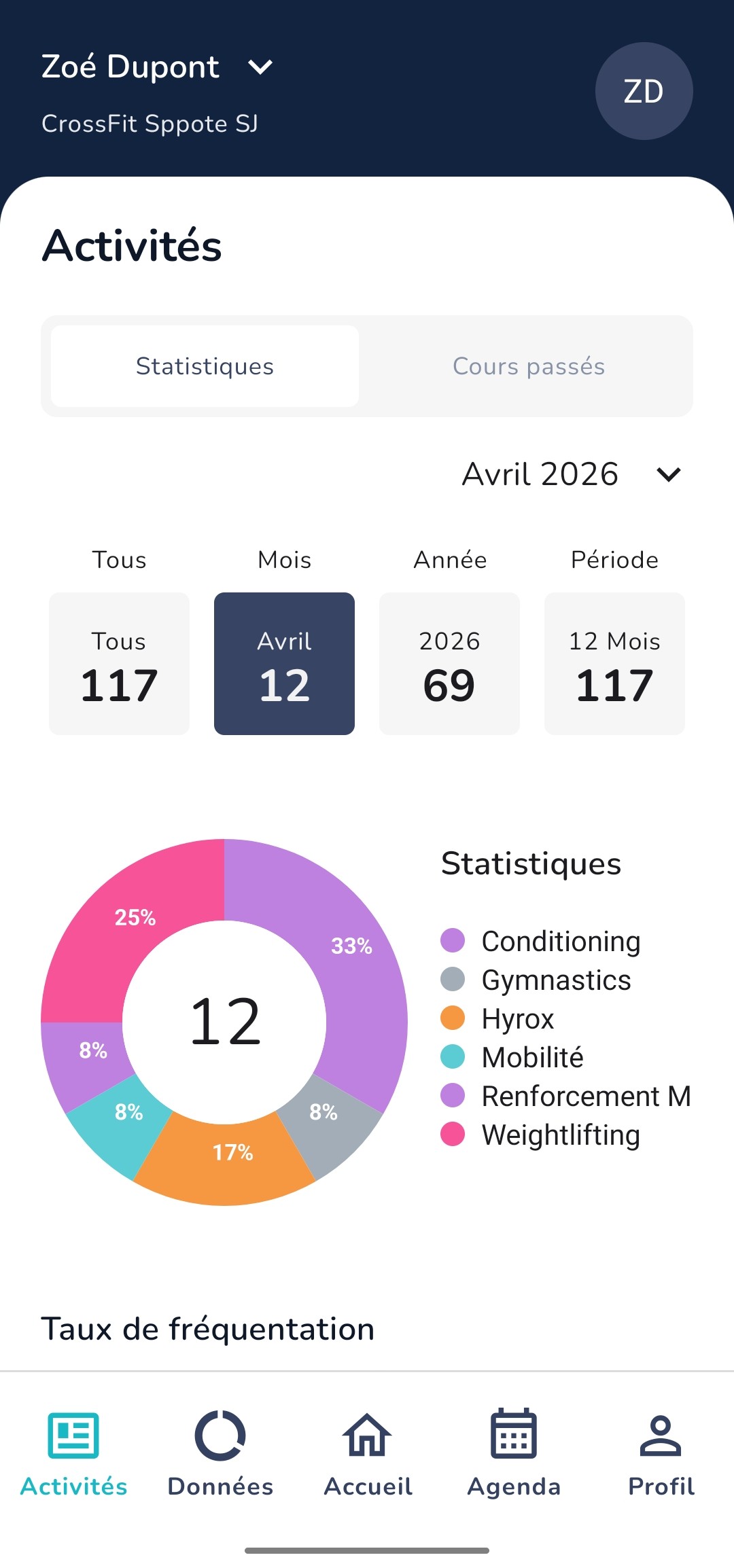 App Sppote — écran 5