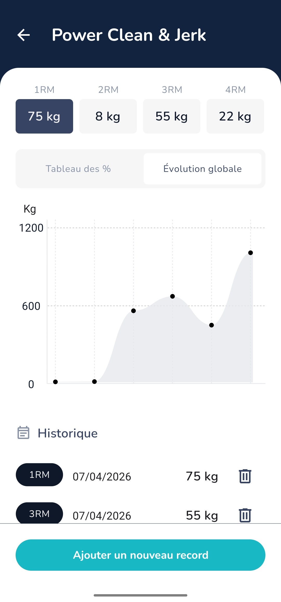 App Sppote — écran 7