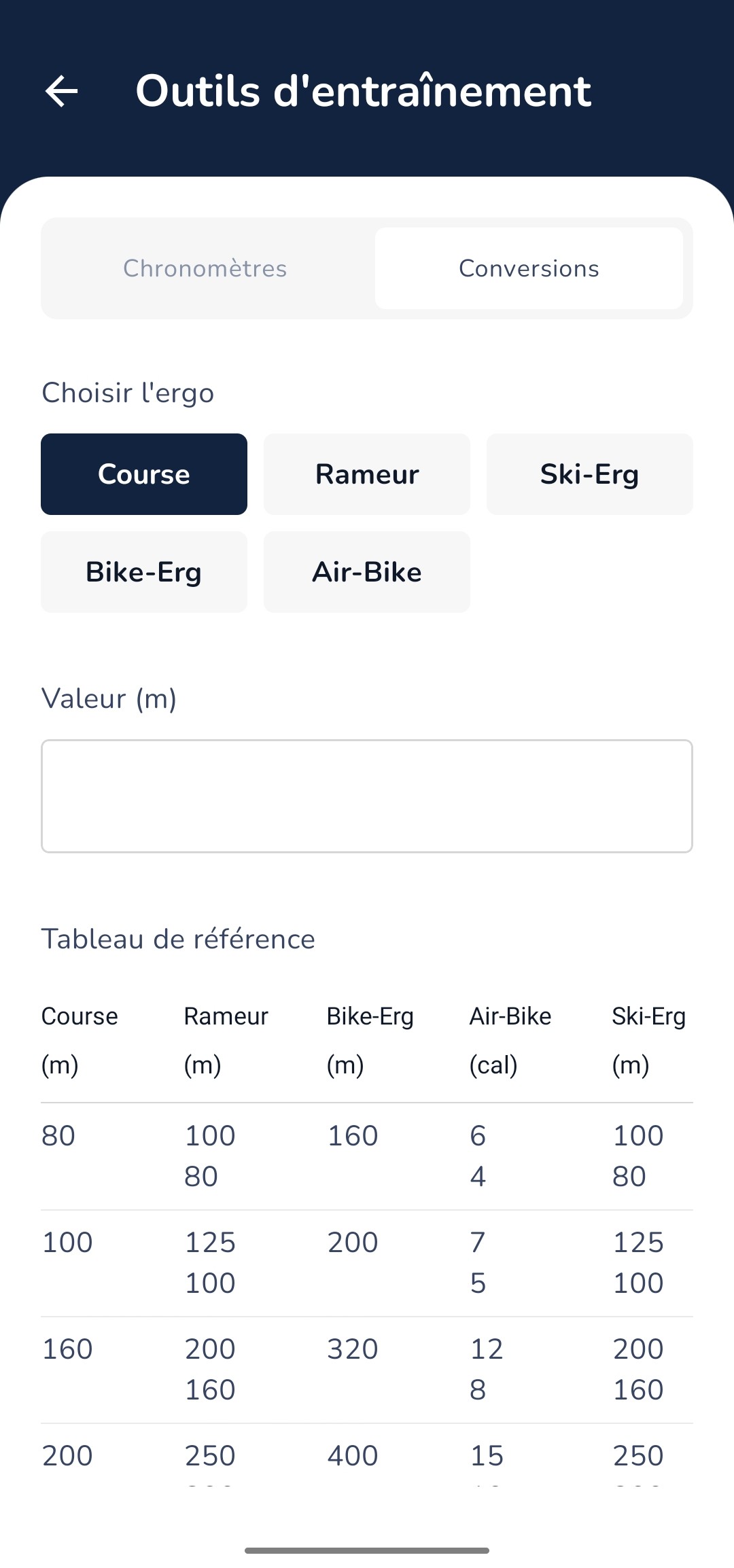 App Sppote — écran 9